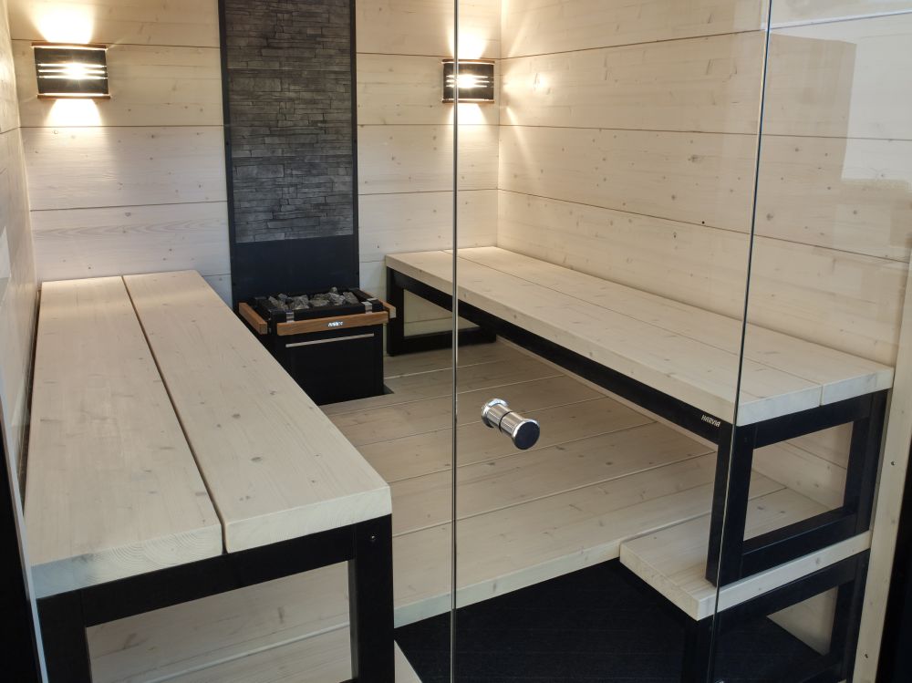 Harvia Solide | Innensauna Fichtenholz Bausatz |  S2119LD / S2122LD / S2125LD