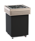 Harvia Qube Schutzreling | versch. Modelle | Linde/ Walnuss