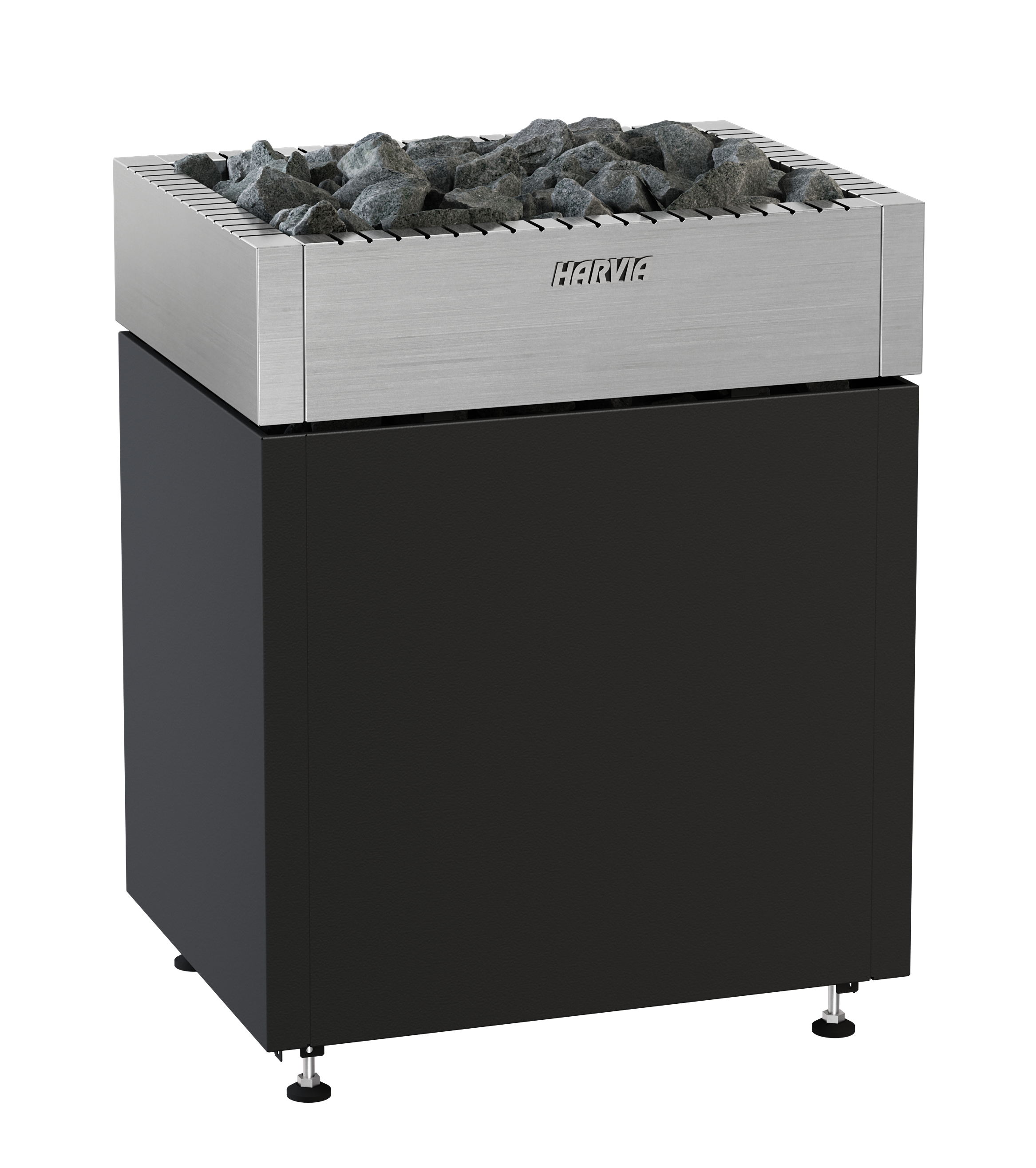 Harvia Qube | Saunaofen Elektroofen benötigt separate Steuereinheit  | 9 kW/ 10.5 kW/ 12 kW/ 15 kW