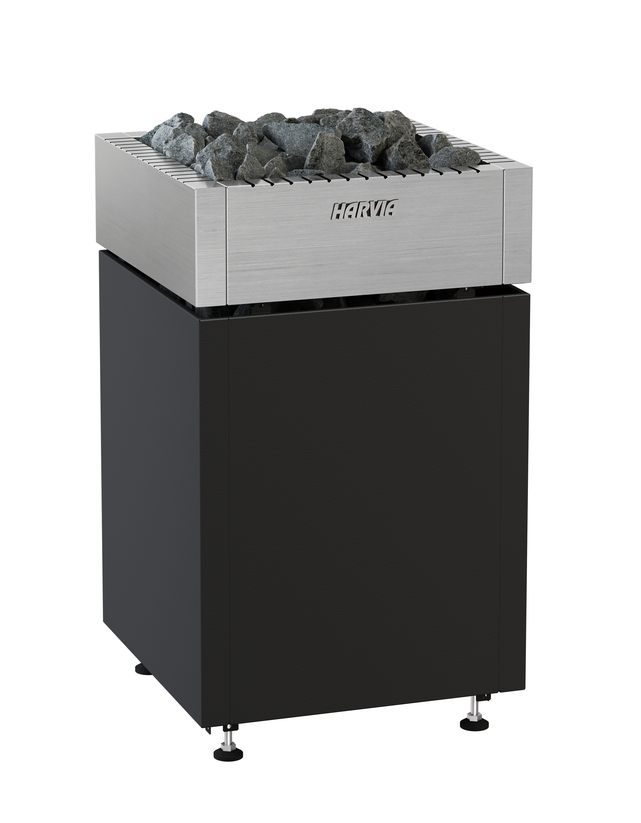 Harvia Qube | Saunaofen Elektroofen benötigt separate Steuereinheit  | 9 kW/ 10.5 kW/ 12 kW/ 15 kW