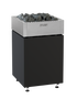Harvia Qube | Saunaofen Elektroofen benötigt separate Steuereinheit  | 9 kW/ 10.5 kW/ 12 kW/ 15 kW