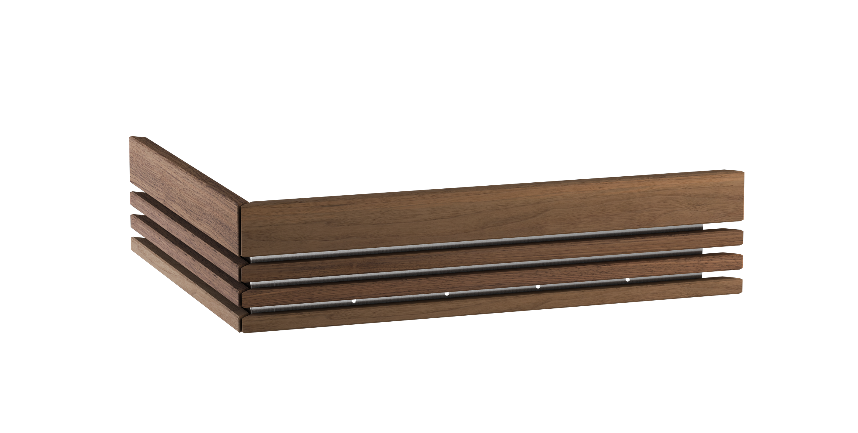 Harvia Qube Schutzreling | versch. Modelle | Linde/ Walnuss