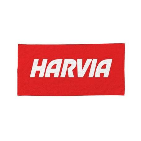 Harvia Handtuch 70 x 140cm / 35 x 55cm rot | SAC80401 / SAC80402