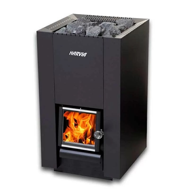 Harvia Linear 22 | Saunaofen Holz - erfüllt die BimSchV 2 | 14,3 kW | WK200C