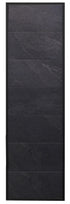 Harvia Steinwand 634 x 18 x 2123mm - Schwarzer / Grauer Rahmen | SACSW001 / SACSW001M