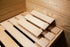 Harvia Family Infra Large Komplettset | Fichtenholz Innensauna Bausatz | 196 x 189 x 204 cm (B/T/H)